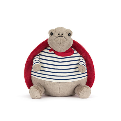 Jellycat Timmy Turtle im romantischen Outfit 28cm