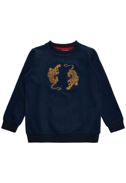 THE NEW Sweatshirt TNDavido Tiger Navy Blazer