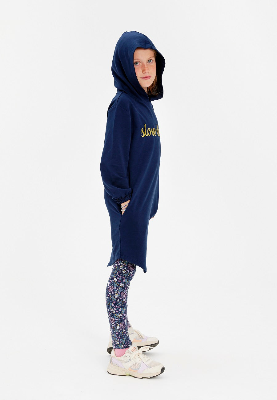 THE NEW Langarm Sweat Kleid TNDEBORA Navy Blazer
