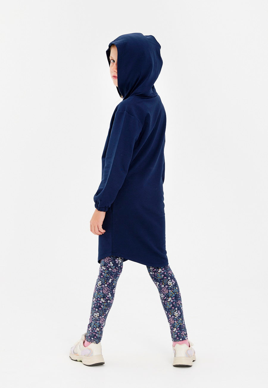 THE NEW Langarm Sweat Kleid TNDEBORA Navy Blazer