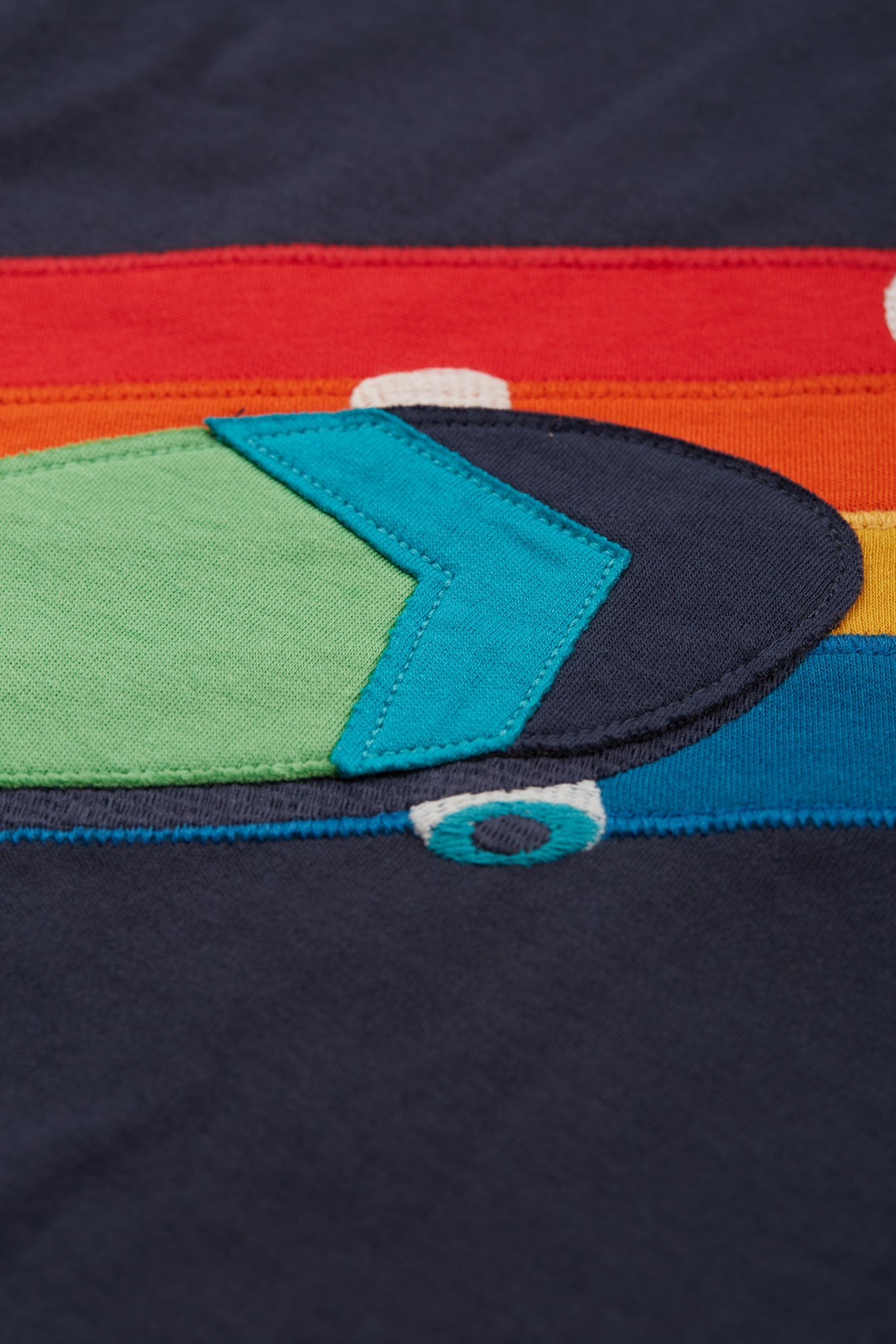 Frugi Carsen Applique Shirt Skateboards
