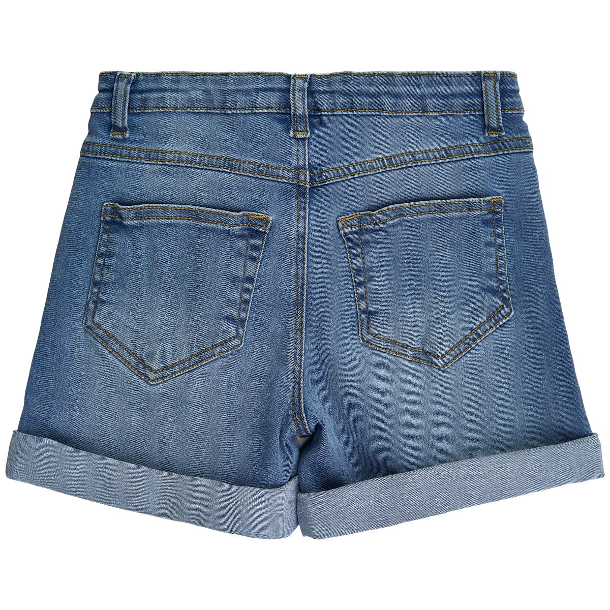THE NEW TNBASTA Jeans Short LIGHT BLUE WASHED