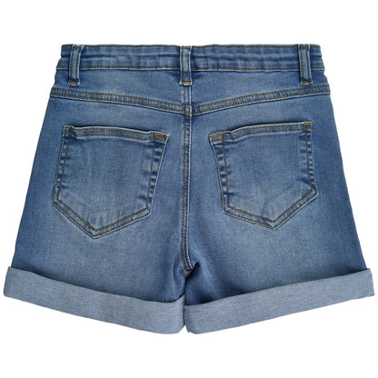 THE NEW TNBASTA Jeans Short LIGHT BLUE WASHED