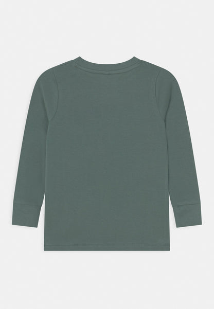 THE NEW Langarm Shirt VILLION COW WASH grün