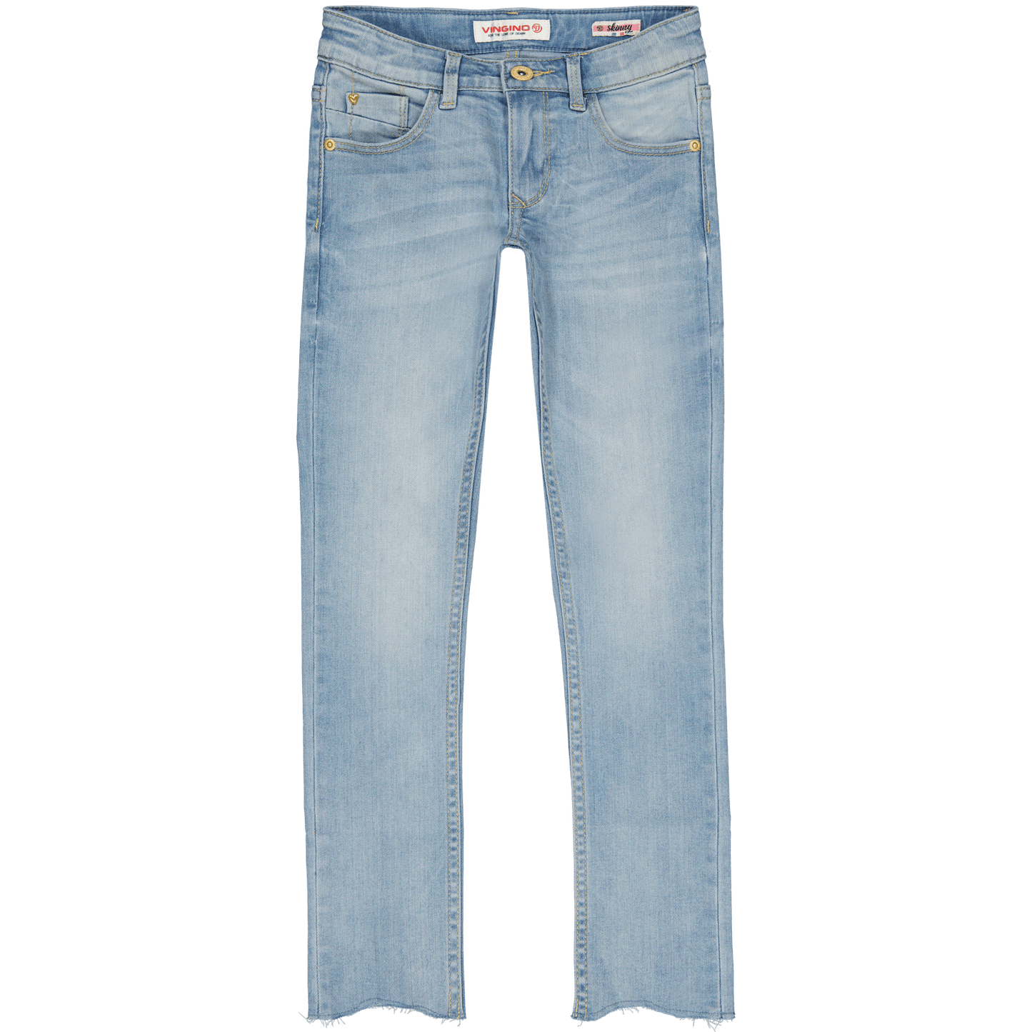 Vingino Mädchen Skinny Jeans AMIA CROPPED Light Indigo