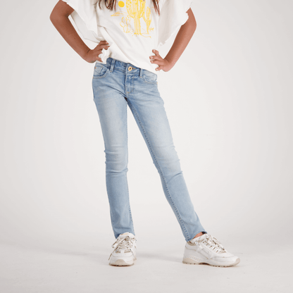 Vingino Mädchen Skinny Jeans AMIA CROPPED Light Indigo