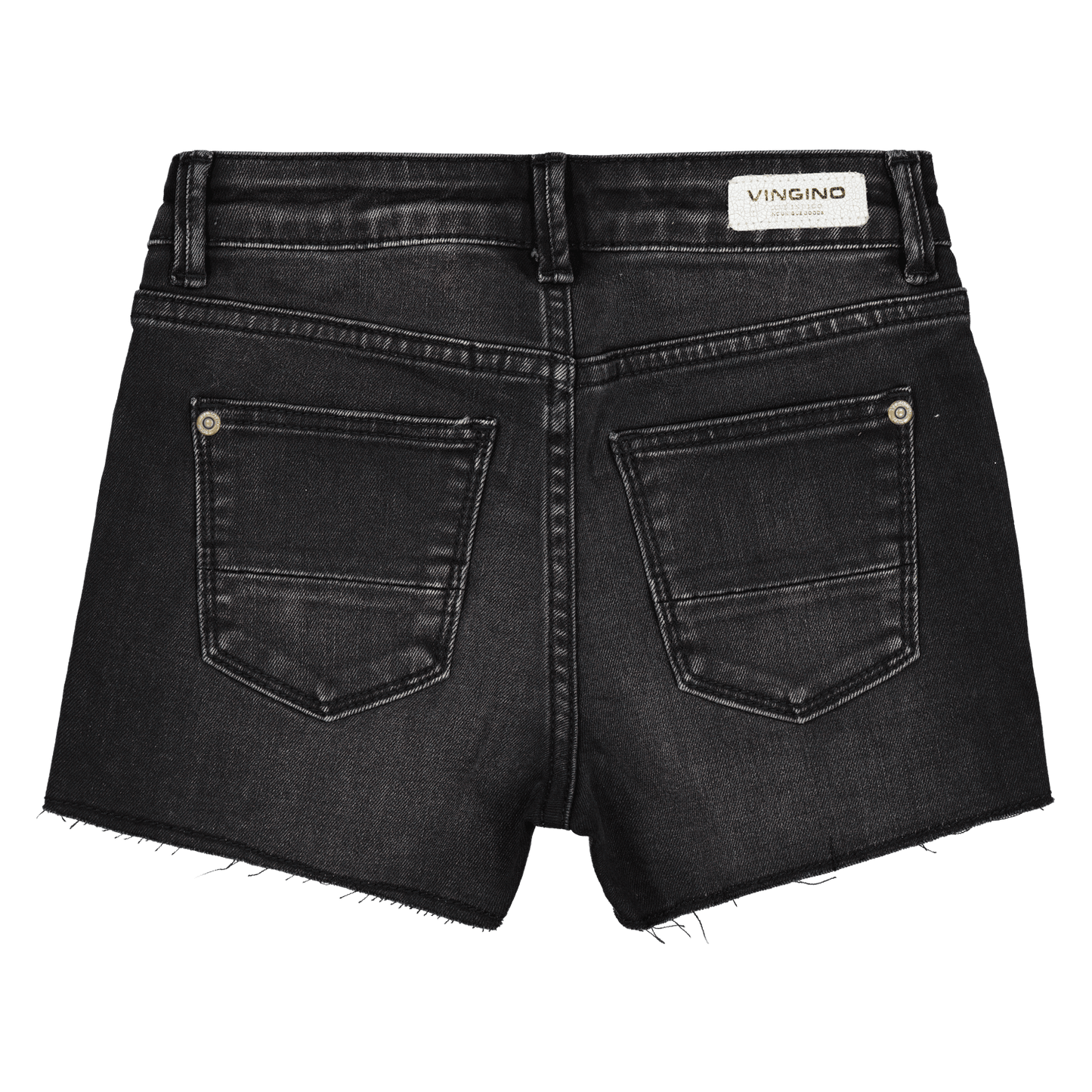 Vingino Hot Pant DAFINA FLOWER Black Vintage