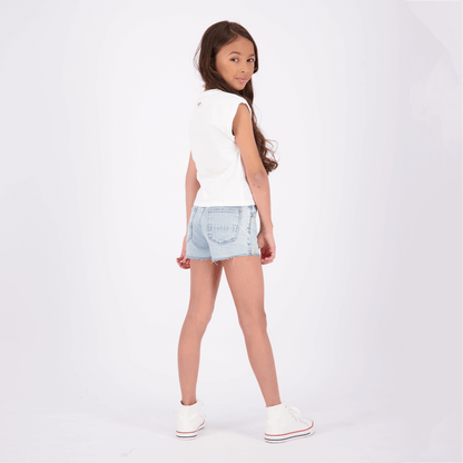 Vingino Hot Pant DAFINA LEMON Light Bleach