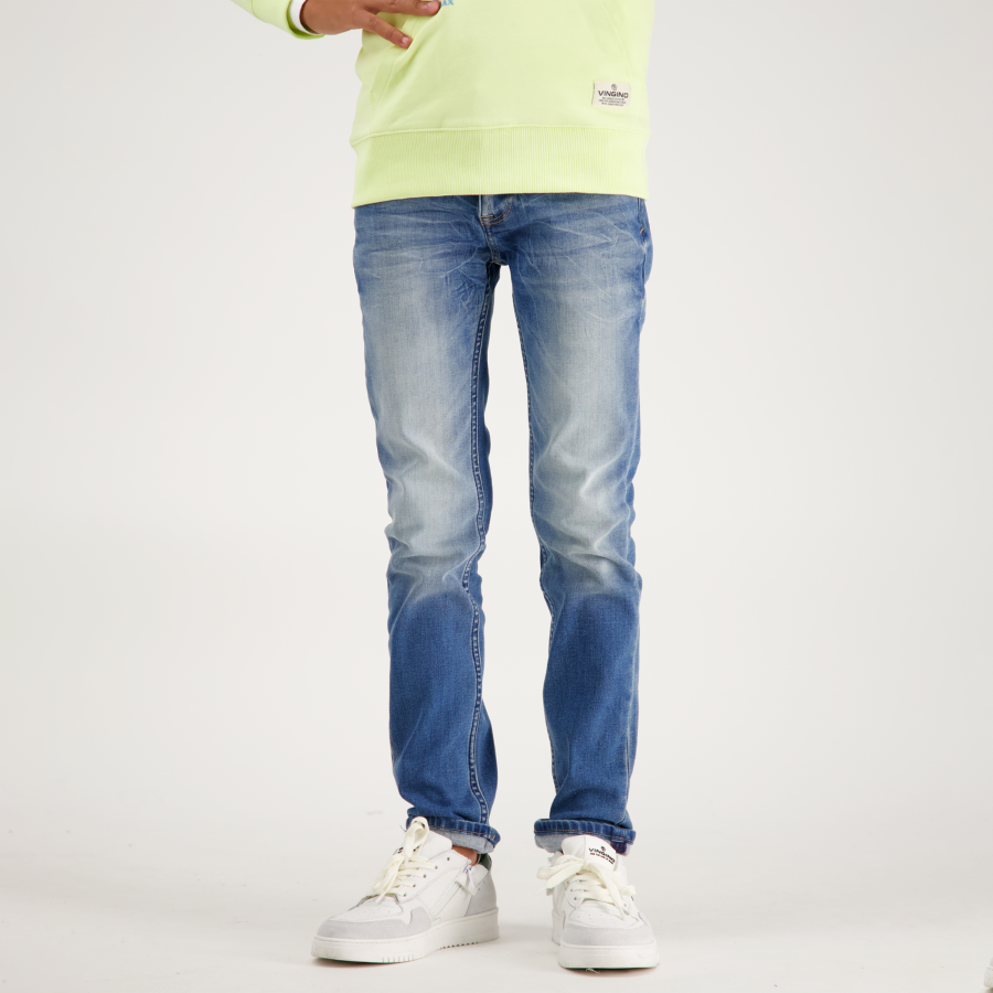 Vingino Jungen Jeans DAVIDE Blue Vintage Slim Fit