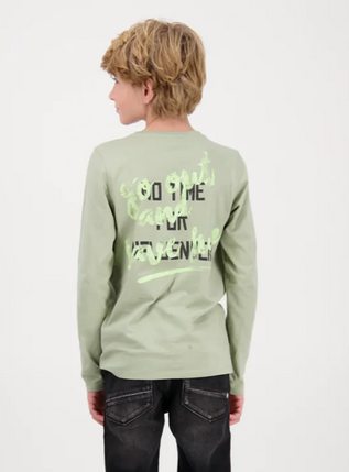 Vingino Langarm Shirt JOS Ash Green