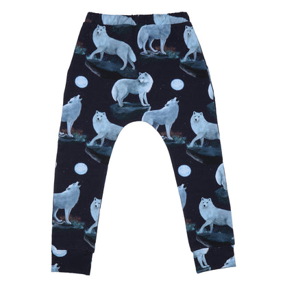 Walkiddy Baggy Pant Singing Wolfs