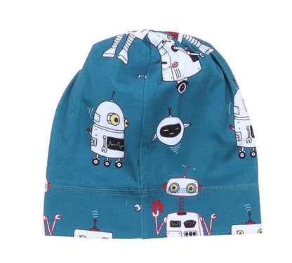 Walkiddy Beanie Mütze Robots Friends