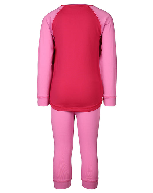 Color Kids Mädchen Skiunterwäsche 3/4 lang Raspberry