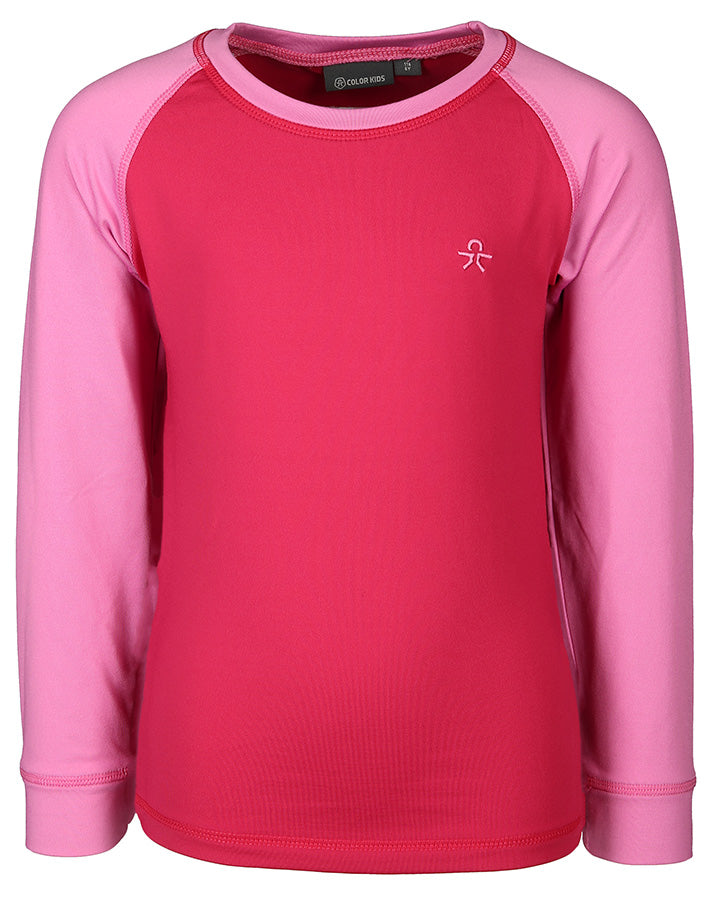 Color Kids Mädchen Skiunterwäsche 3/4 lang Raspberry