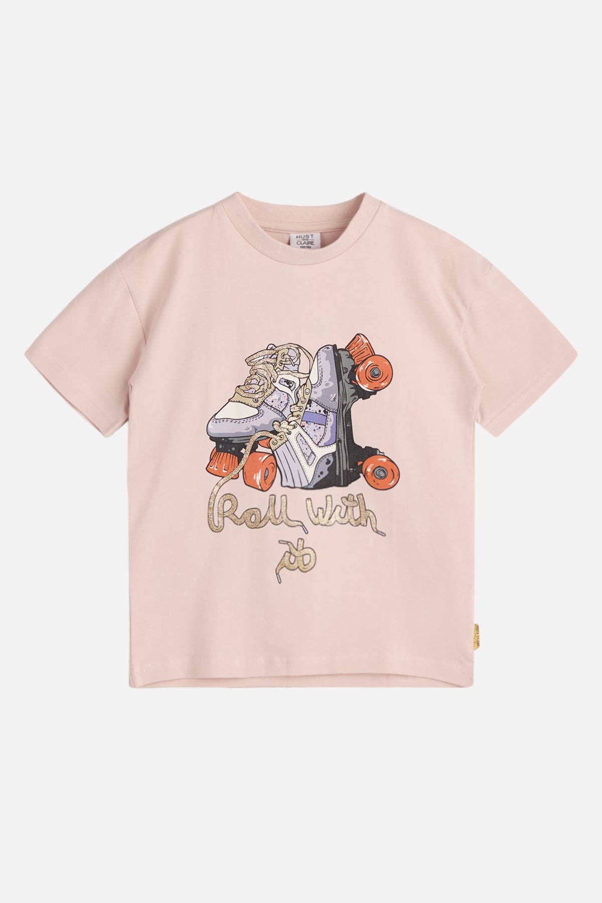 Hust & Claire Amari Kurzarm Shirt Peach skin Rollschuhe