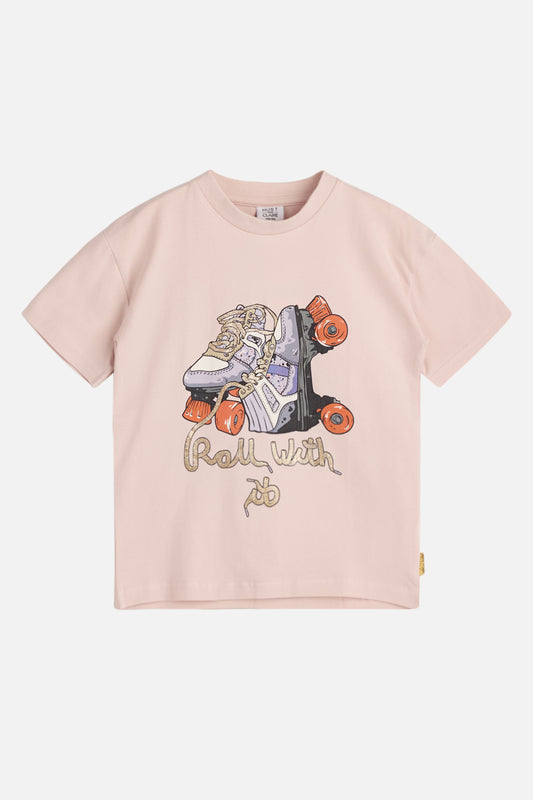 Hust & Claire Amari Kurzarm Shirt Peach skin Rollschuhe