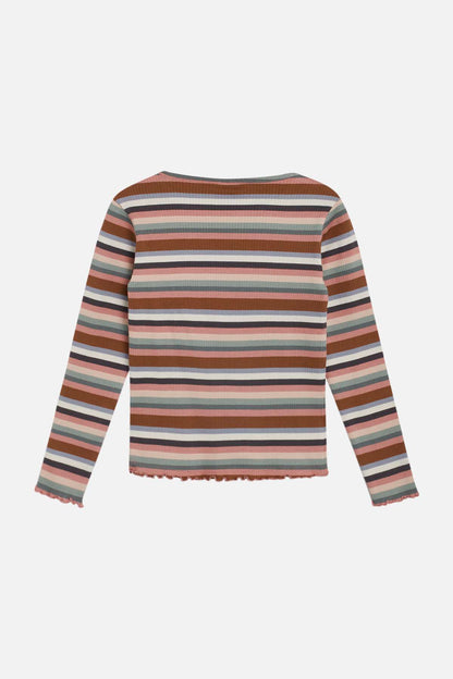 Hust & Claire Abena Langarm Shirt Ash rose