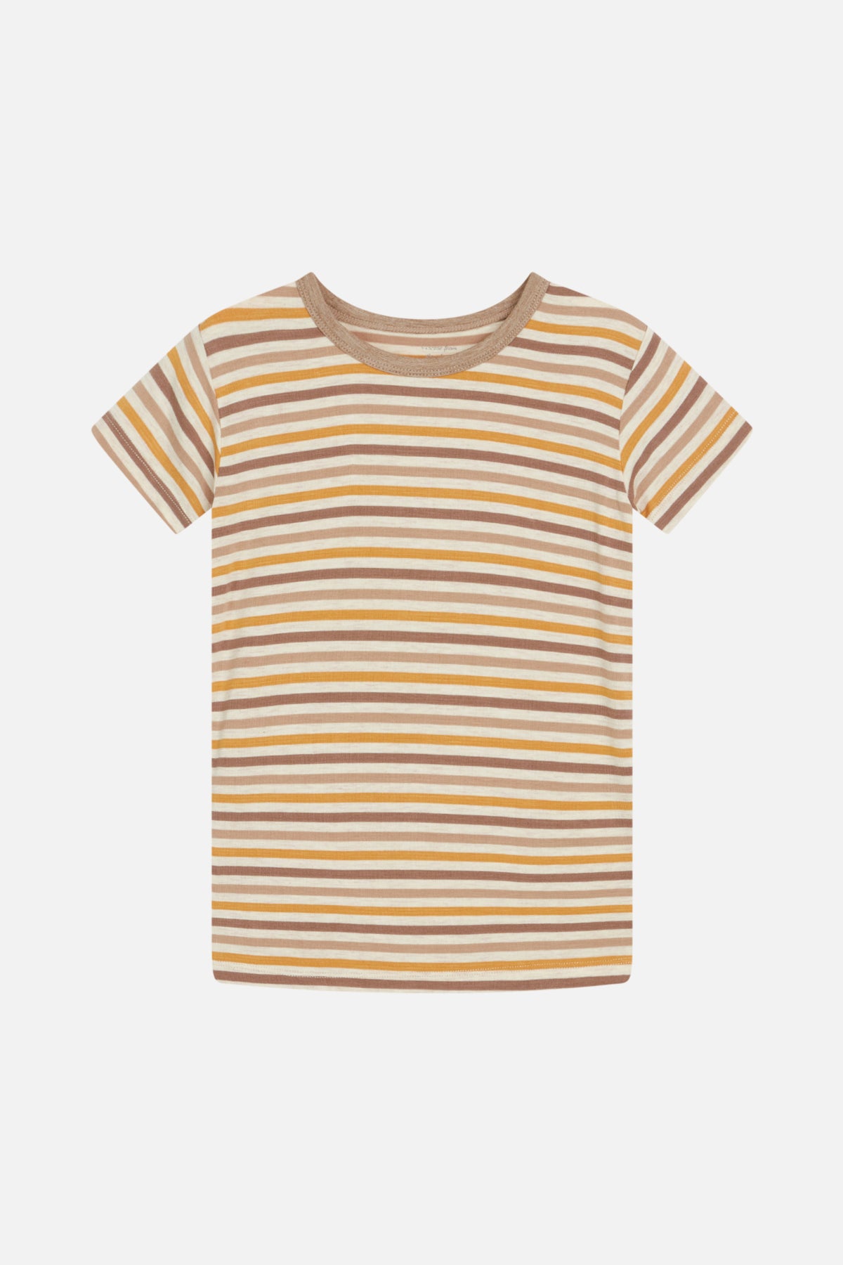 Hust & Claire Bambus Kurzarm Shirt ASU Mocha