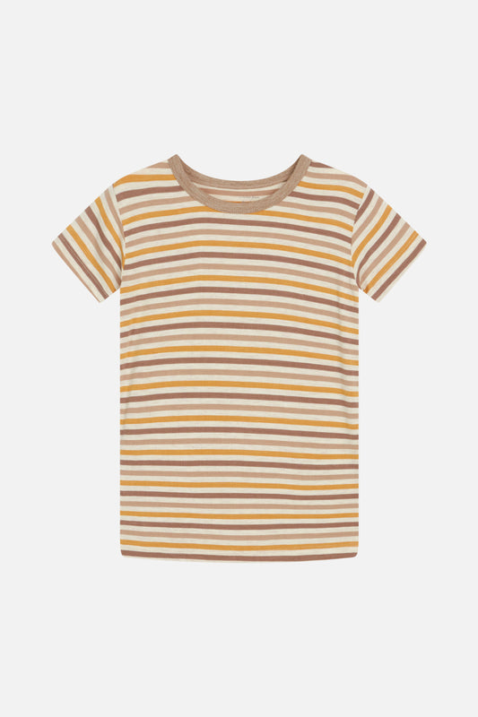 Hust & Claire Bambus Kurzarm Shirt ASU Mocha