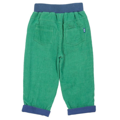 KITE Cosy cord pull ups grün