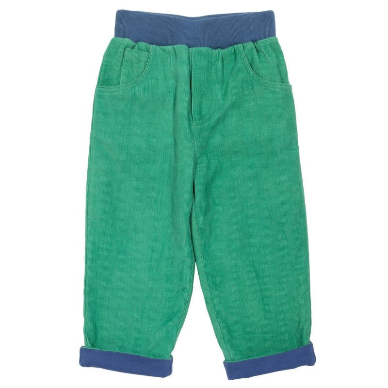 KITE Cosy cord pull ups grün