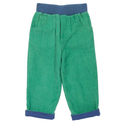 KITE Cosy cord pull ups grün