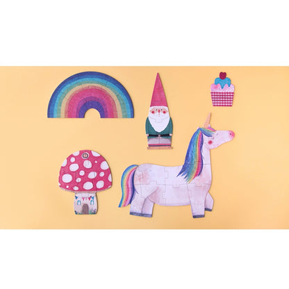 londji Puzzle - Happy Birthday Unicorn