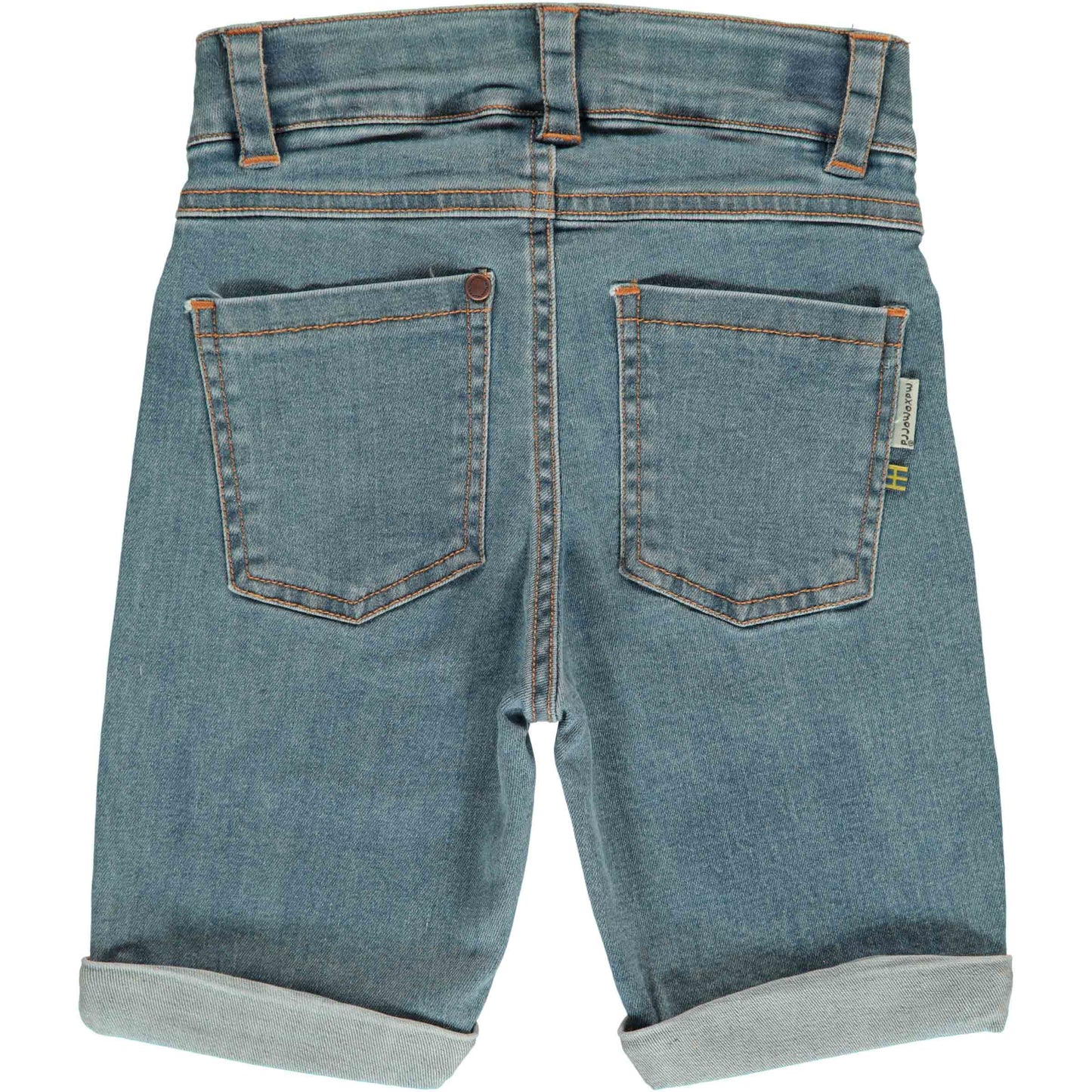 maxomorra Short Denim MEDIUM LIGHT WASH