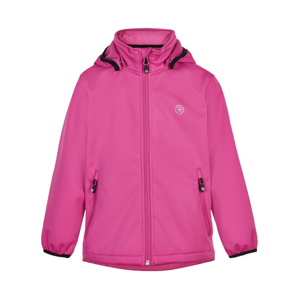 Color Kids Softshell Jacke Rose Violet