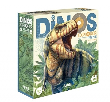 londji Puzzle - Dinos Explorer (350 Teile)