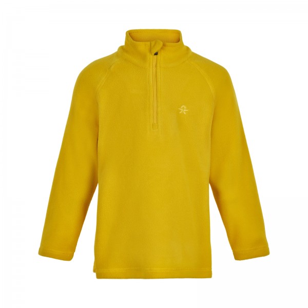 Color Kids Fleecepullover Sulphur gelb