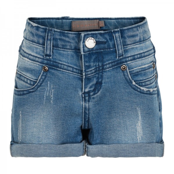 Creamie Jeans Short Hot Pant Light Blue