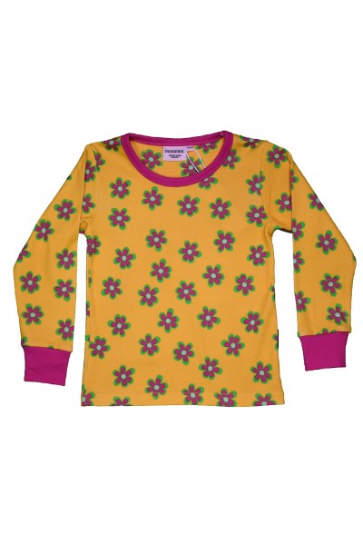 Moromini Langarm Shirt Forest Flowers