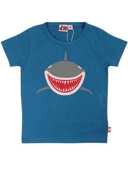 DYR Kurzarm Shirt Growl Tee HAI dusty blue