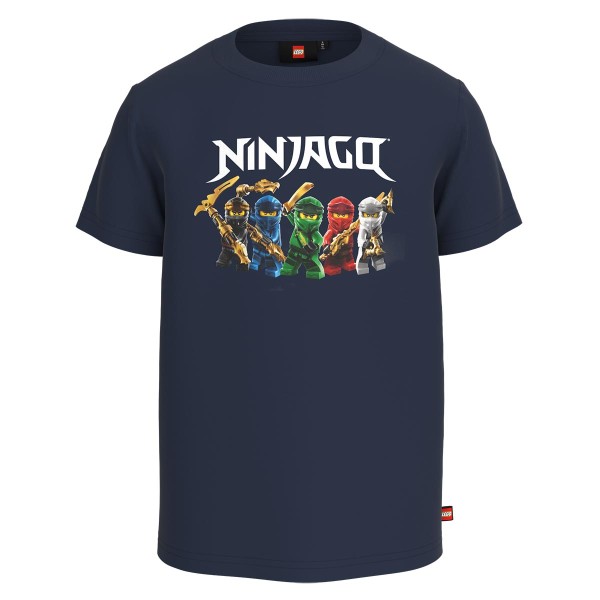 LEGO Ninjago Kurzarm Shirt LWTAYLOR 121 blau