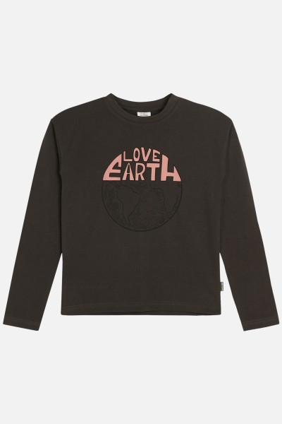 Hust & Claire Amari Langarm Shirt Love Earth