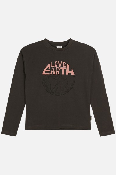 Hust & Claire Amari Langarm Shirt Love Earth