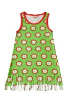 Moromini ärmelloses Kleid mit Fransen Peace Flower Moromini ärmelloses Kleid mit Fransen Peace Flower