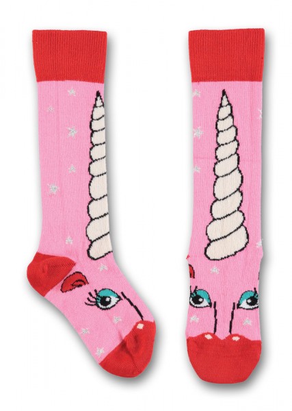 UBANG Kniestrümpfe Einhorn Unicorn Talkie Walkie