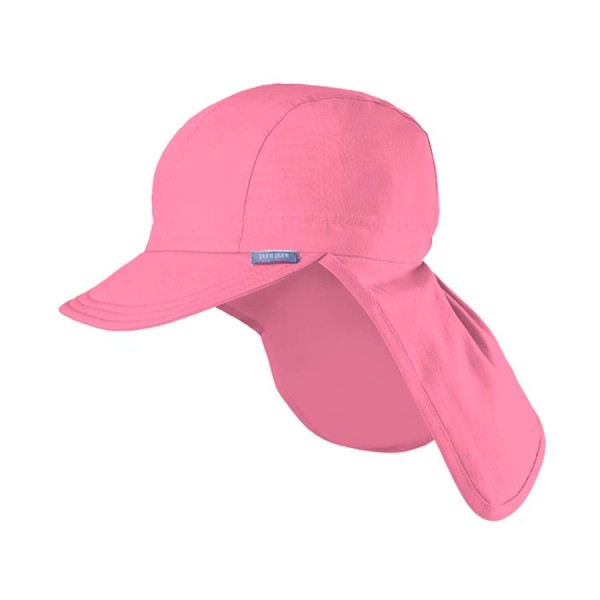 Pure Pure by Bauer Schirmmütze pink mit Nackenschutz UV 20-50+