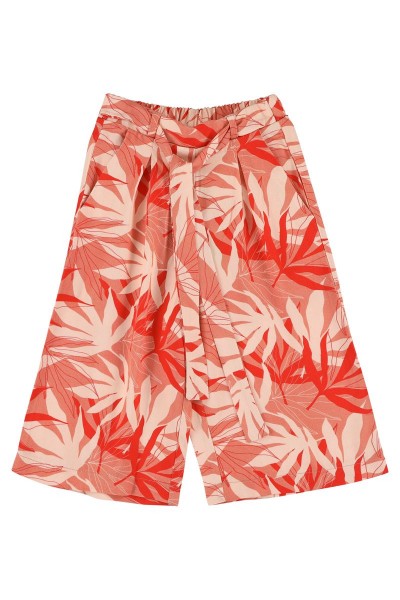 Lily Balou Lana Wide Trousers Hose Palm Leaves