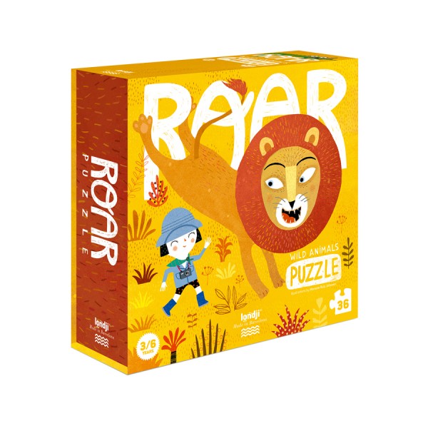 londji Puzzle - Roar - 36 Teile
