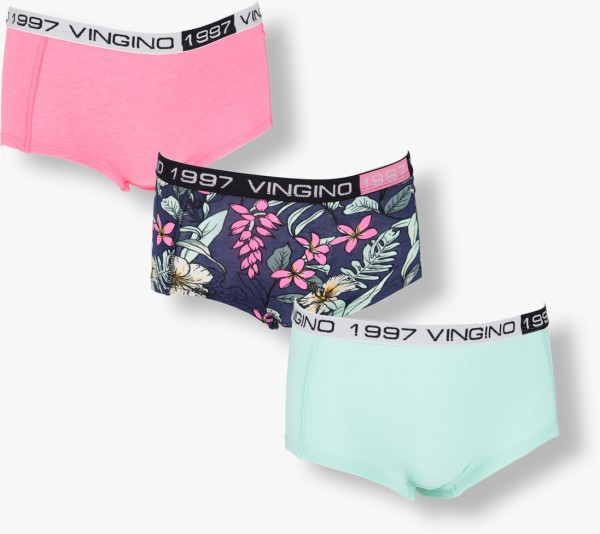 Vingino Unterhose Hipster Pink Glo 3er Pack