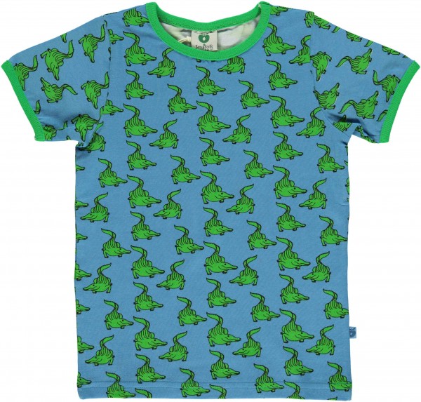 smafolk Kurzarm Shirt Krokodil
