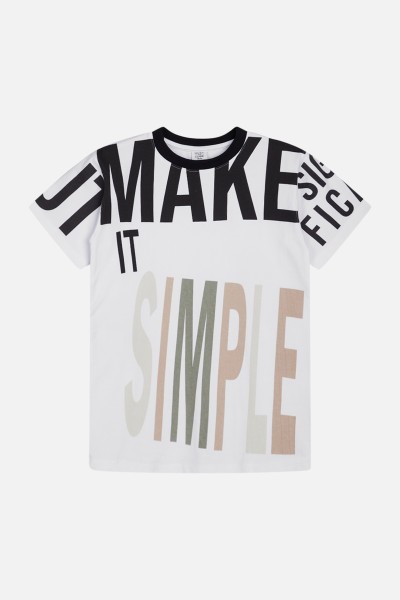 Hust & Claire Andi Kurzarm Shirt "Make it simple"