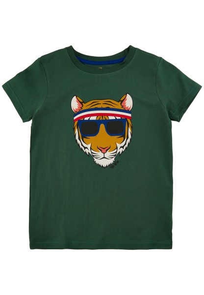 THE NEW Kurzarm Shirt TNDIEGO Tiger grün