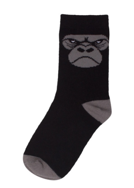 DXR Socken Gorilla schwarz