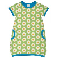 maxomorra Kurzarm Balloon Kleid DAISY grün maxomorra Kurzarm Balloon Kleid DAISY grün