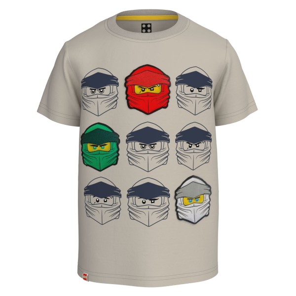 LEGO Ninjago Kurzarm Shirt M12010386 warm grey