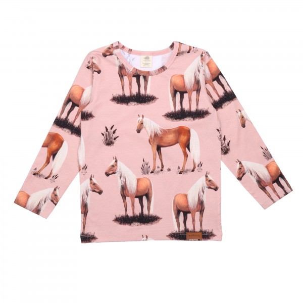 Walkiddy Langarm Shirt Beauty Horses Pferd